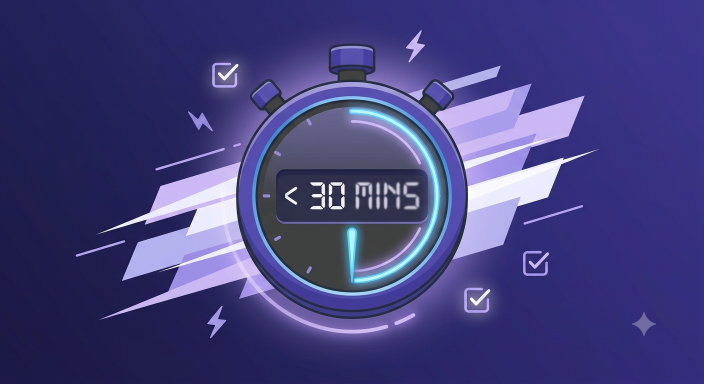 Most Treatments Take less than 30 Minutes Most Treatments Take less than 30 Minutes